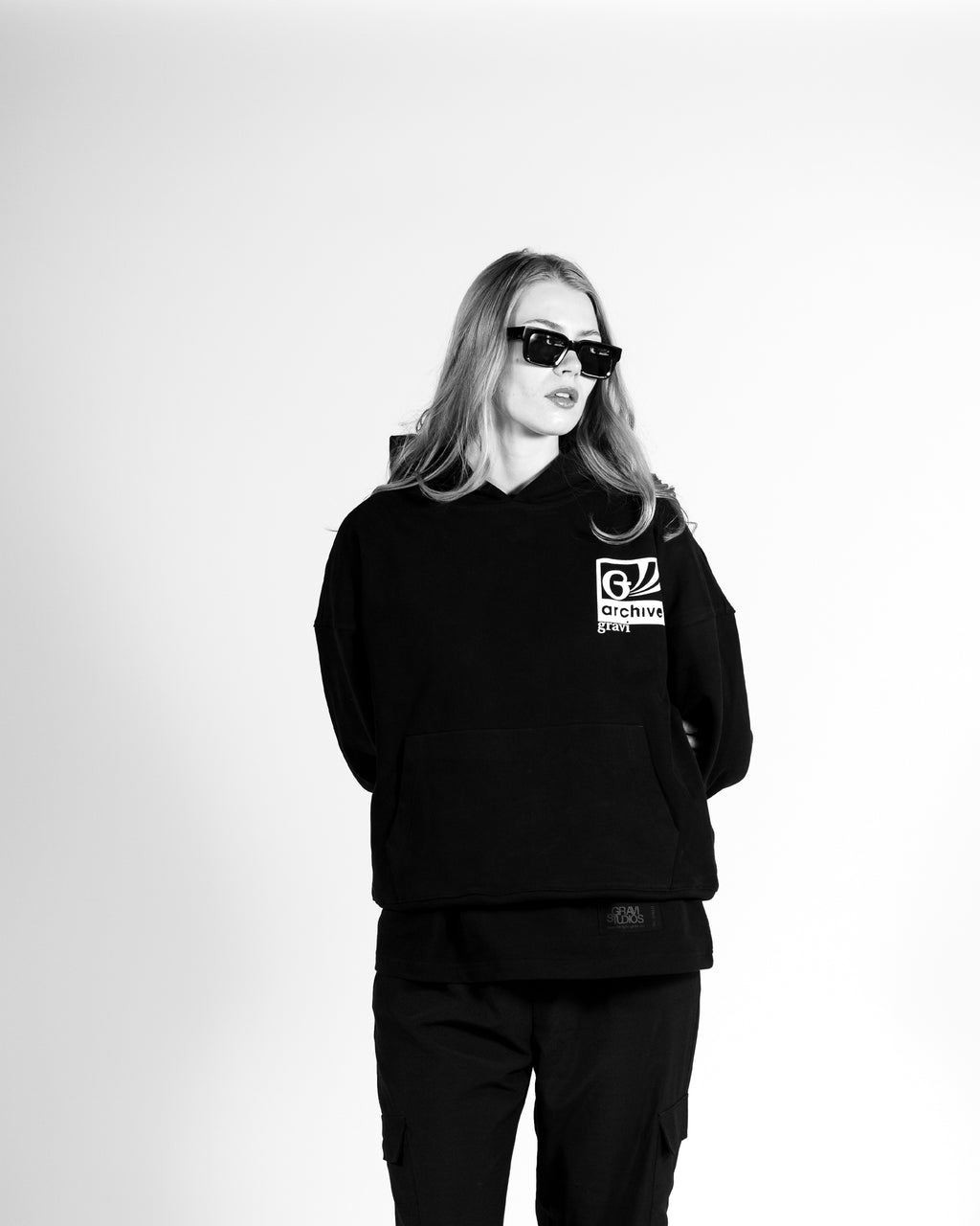 Archive  Hoodie Noir