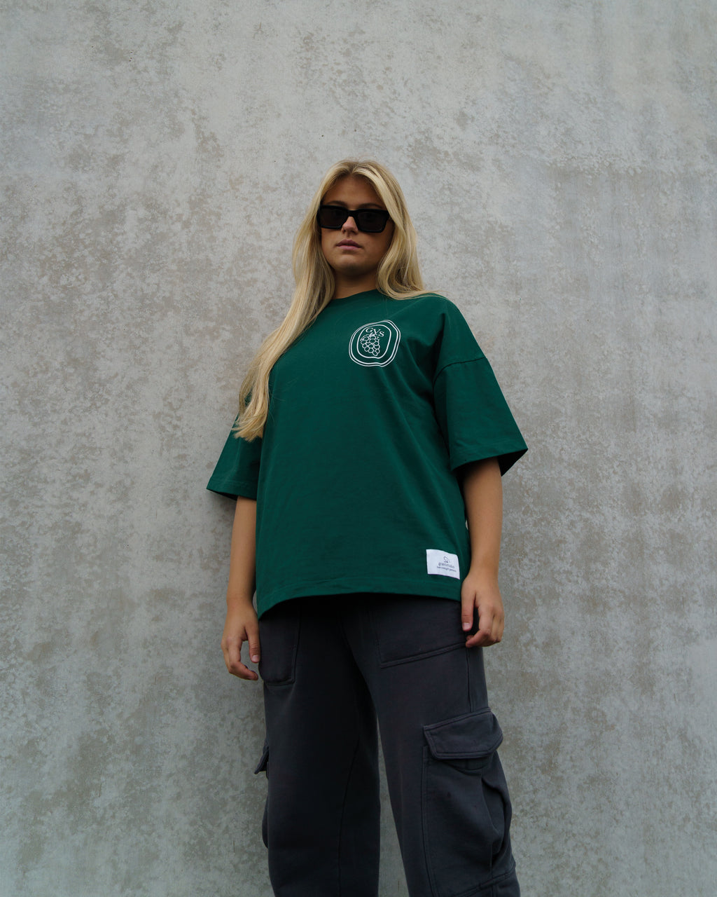 Logo  T-Shirt Wine Green