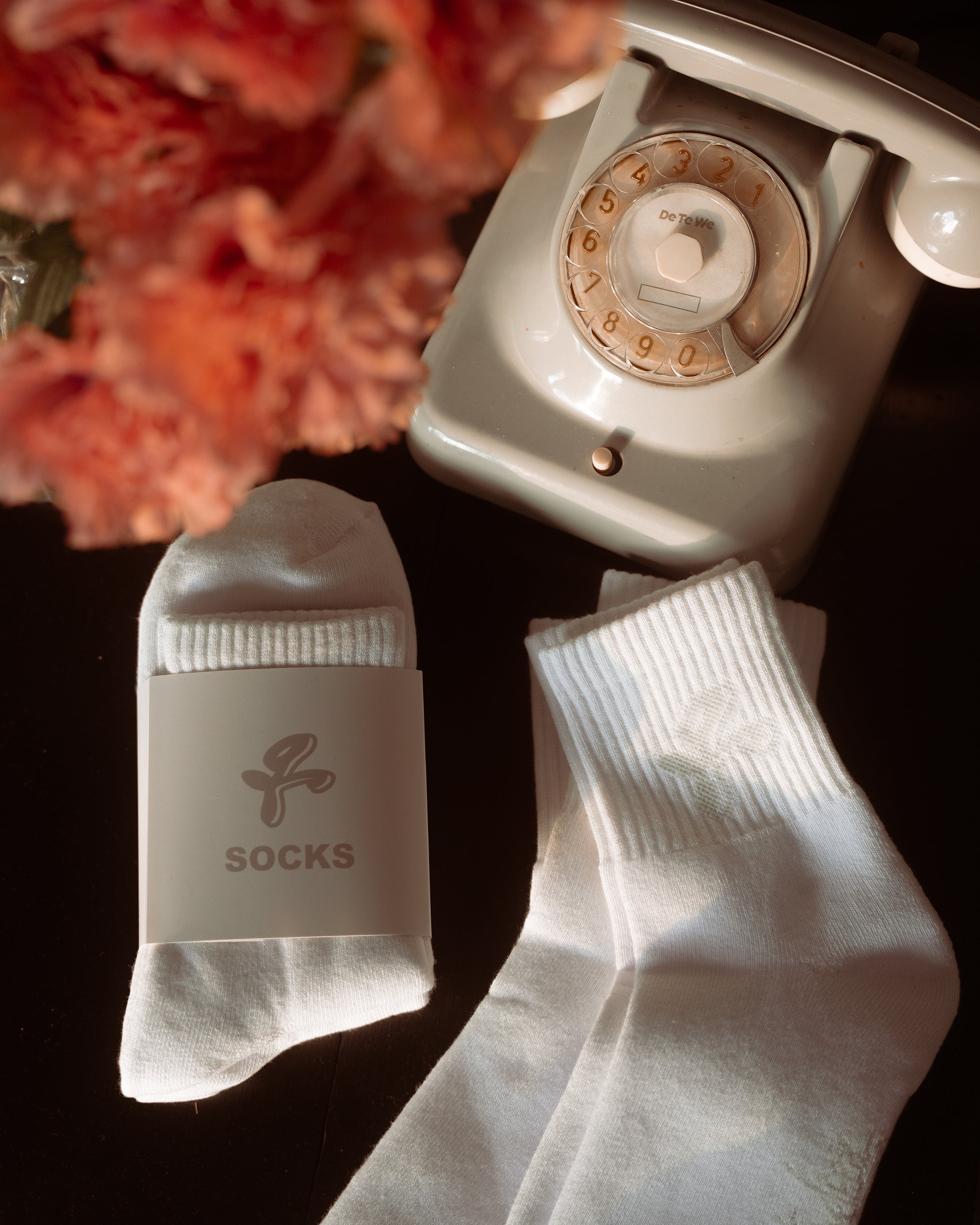 Crew Socks Doppelpack Weiß