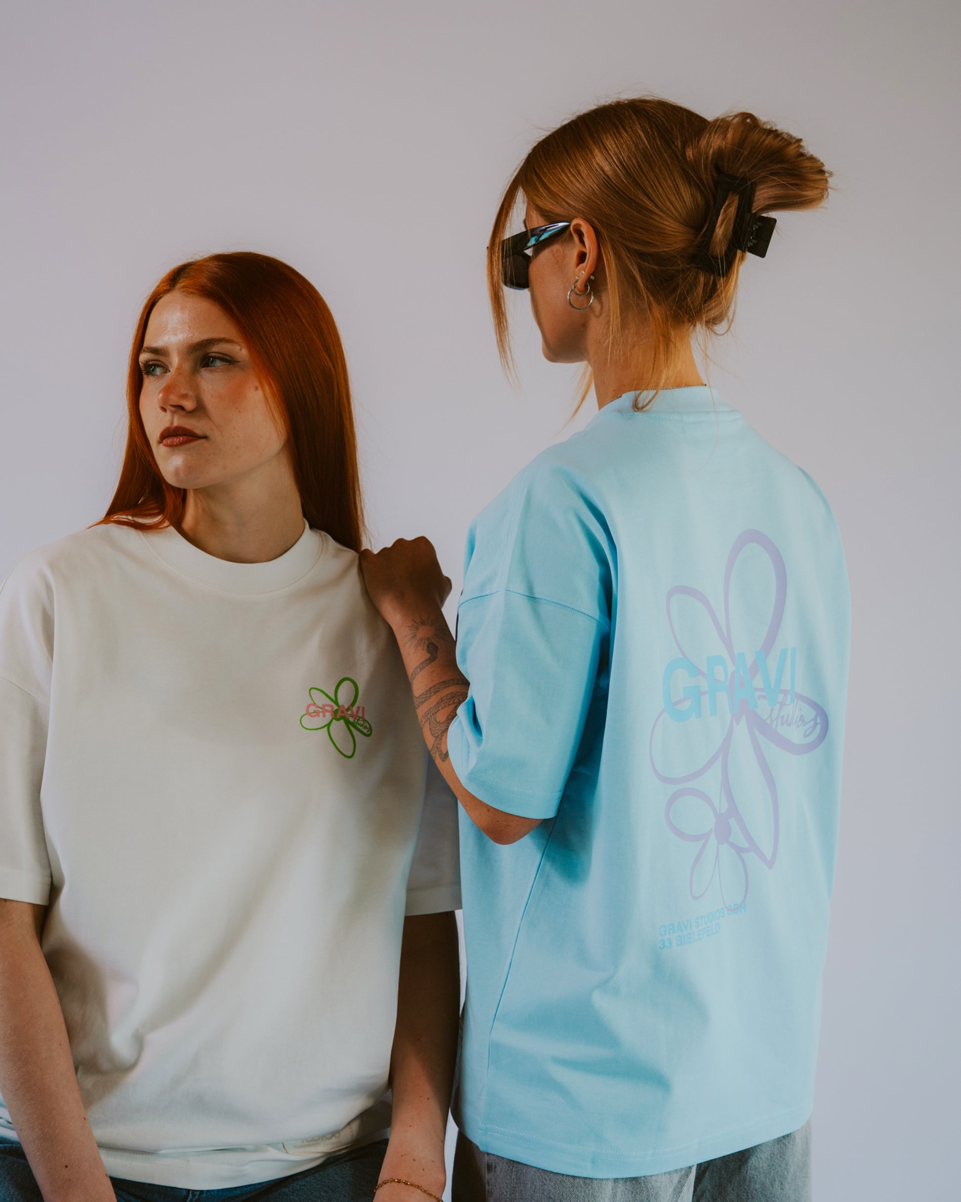 Flower T-Shirt Ciel