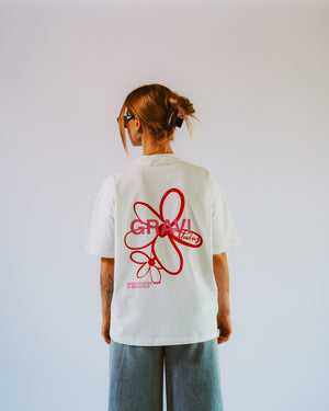 Flower T-Shirt Rot