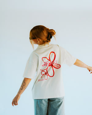 Flower T-Shirt Rot