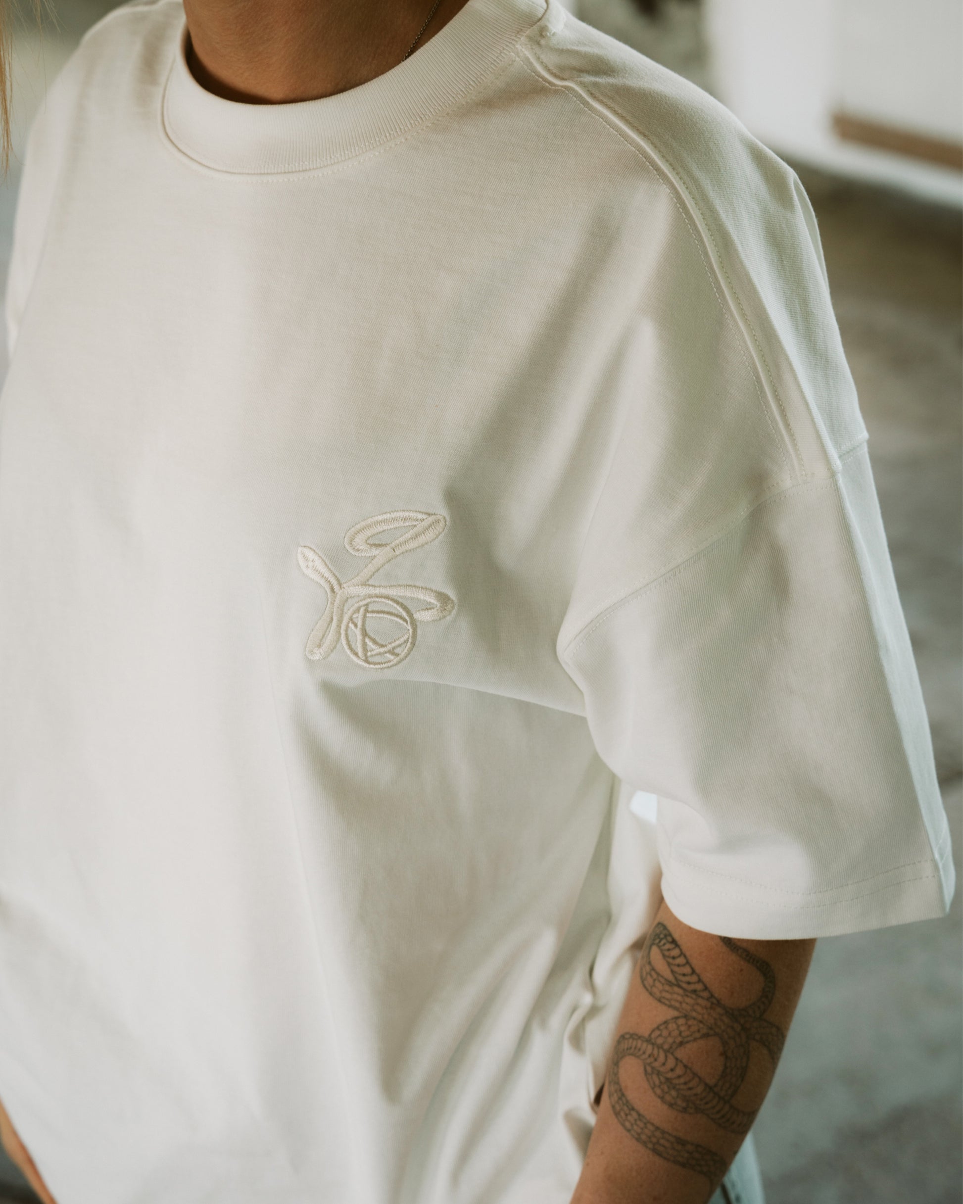Signature T-Shirt Blanc